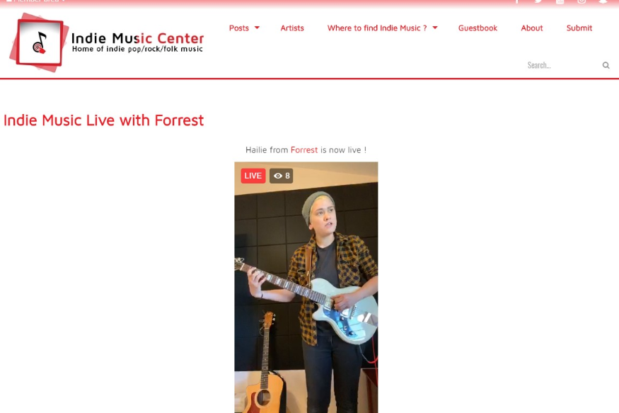Indie Music Live #3 with Forrest